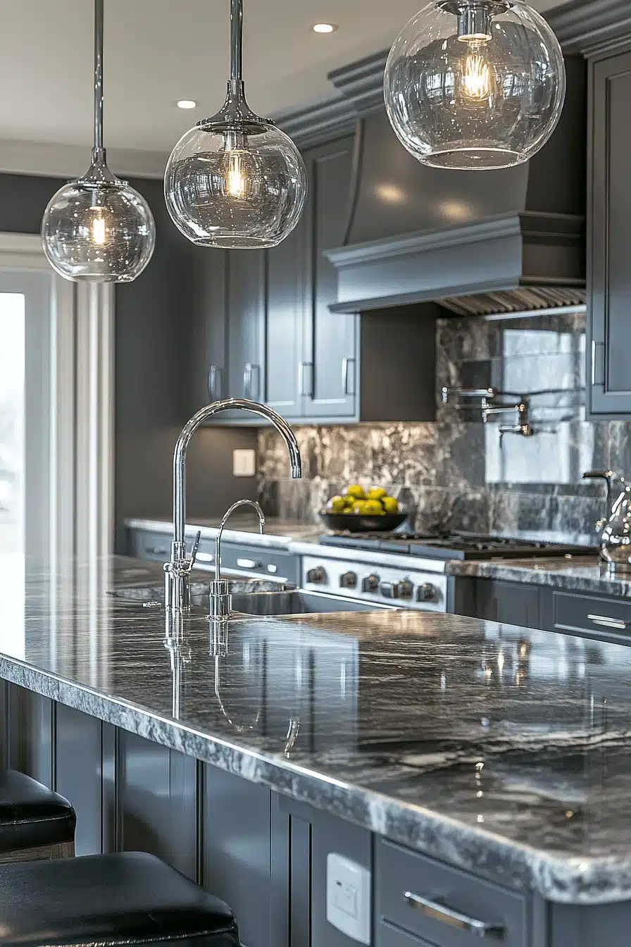 neoclassical kitchen