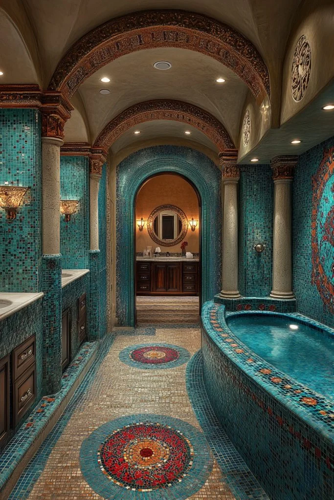 Artistic Mosaic Accents