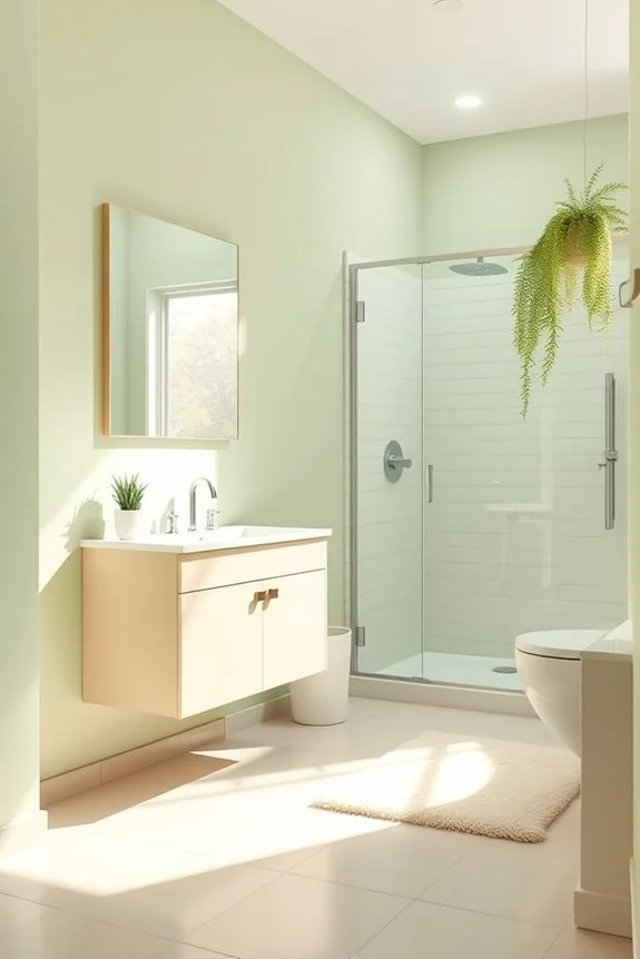 invigorating pale green cream