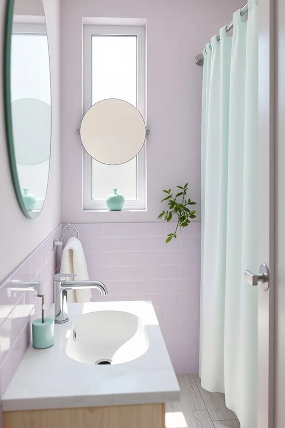 tranquil small bathroom retreat