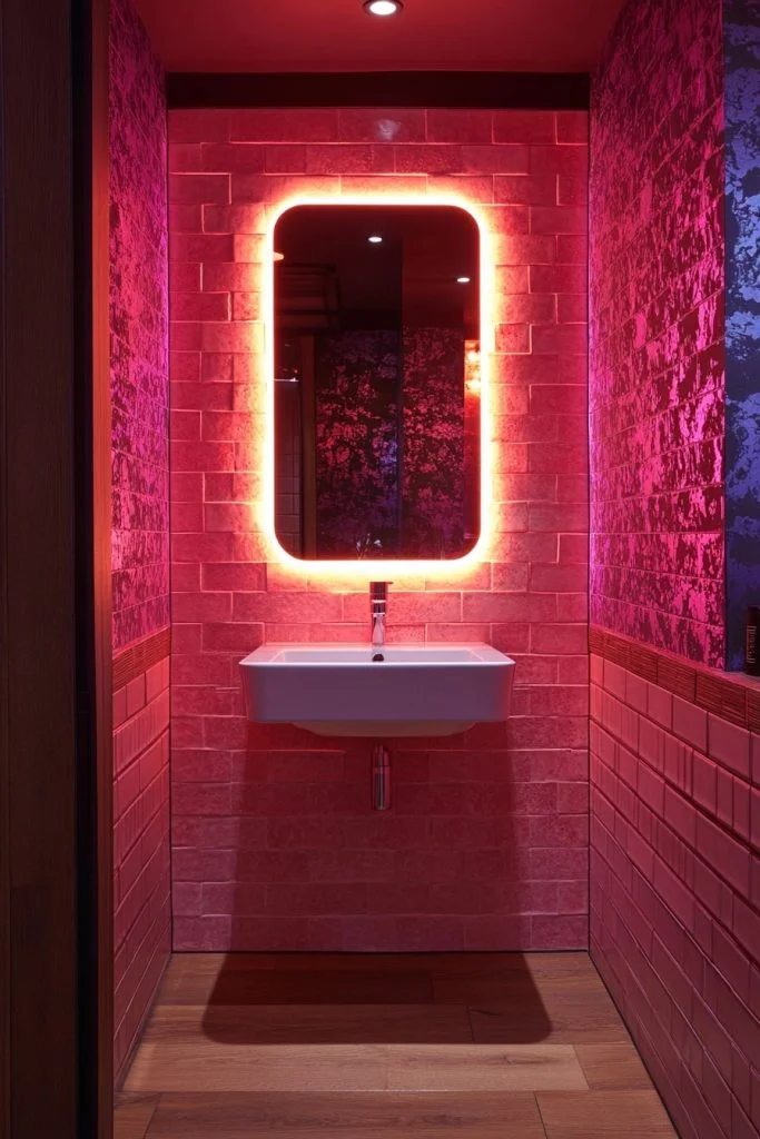 Integrated Mirror Lighting