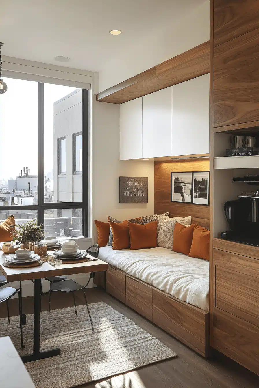 Smart space tiny condo design