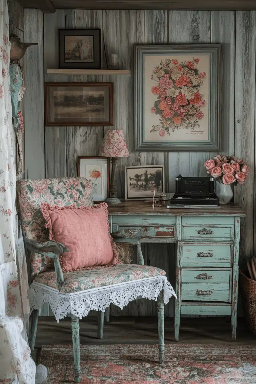 Vintage tiny condo design