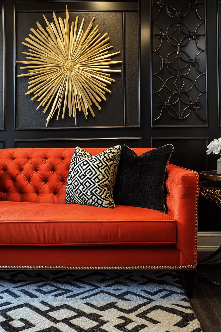 Art Deco tiny condo design