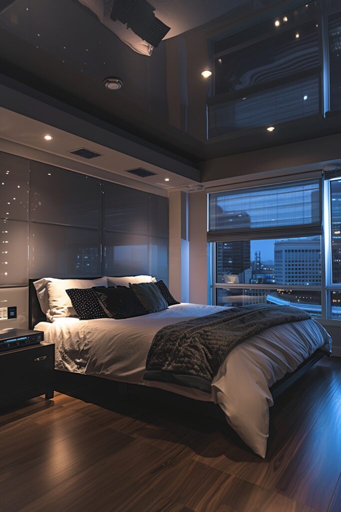 High-Tech Urban Living Space