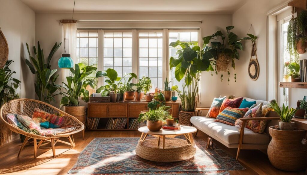 Bohemian California Interior Design