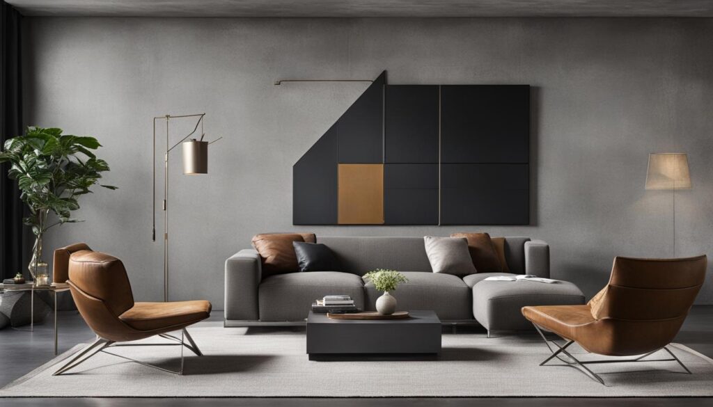 brutalist style furniture
