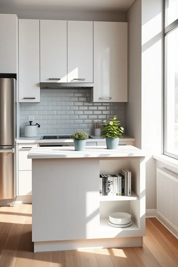 compact functional kitchen islands