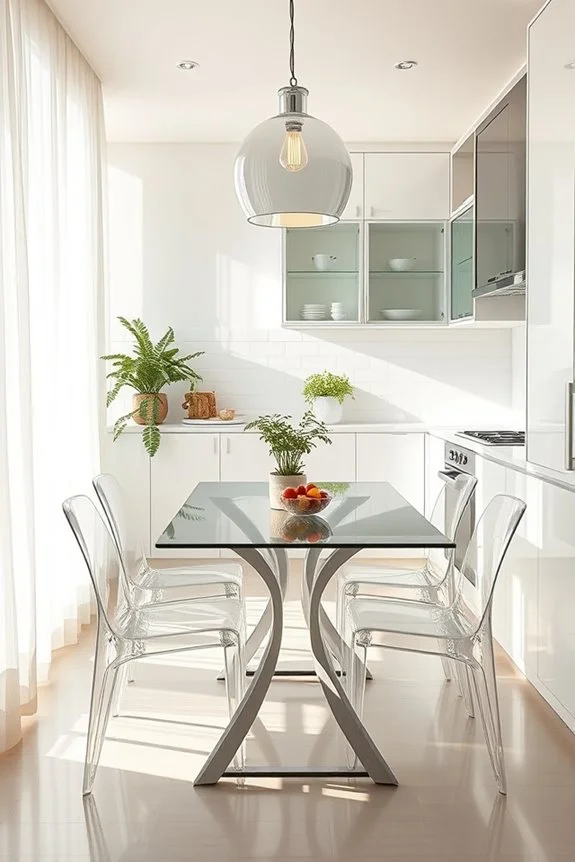 enhance space with transparency