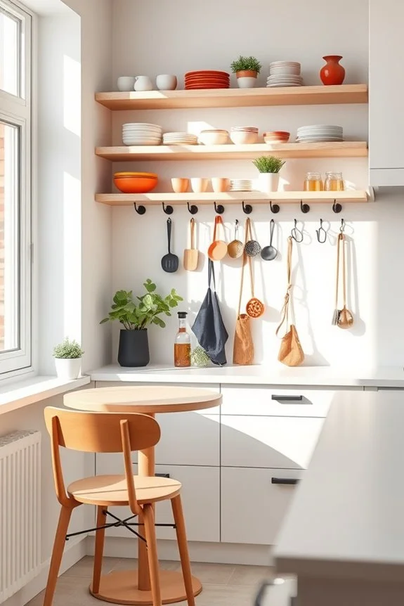 stylish hooks enhance functionality