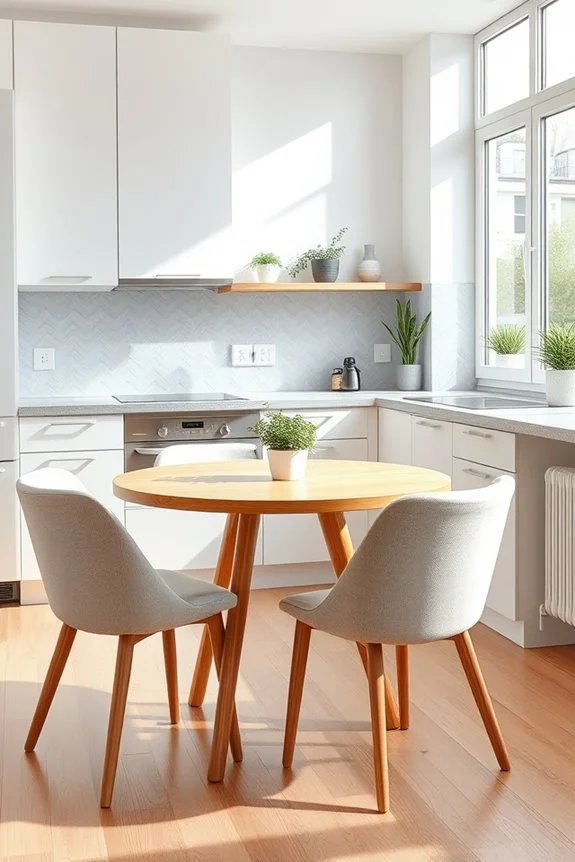 cozy small dining nook