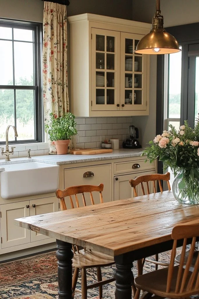 Farmhouse Style Barndominium Kitchen