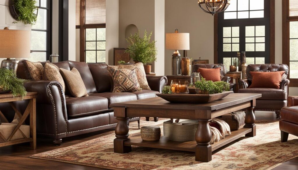 Raymour and Flanigan Rustic Charm Furniture