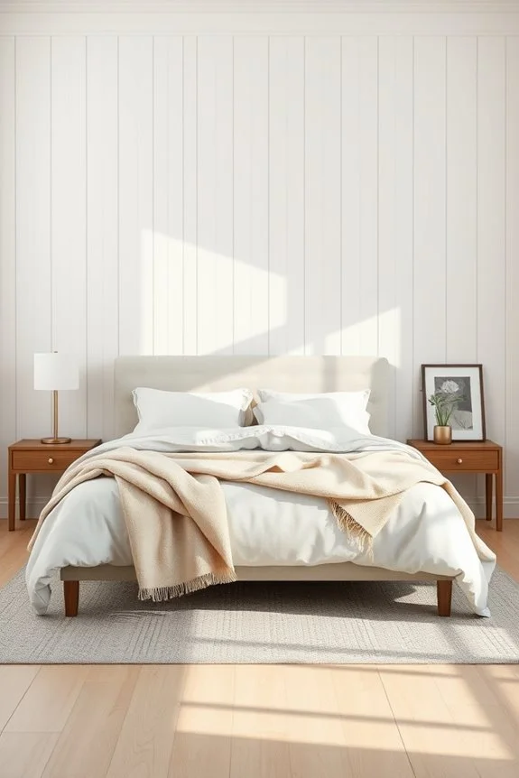 charming rustic wall paneling