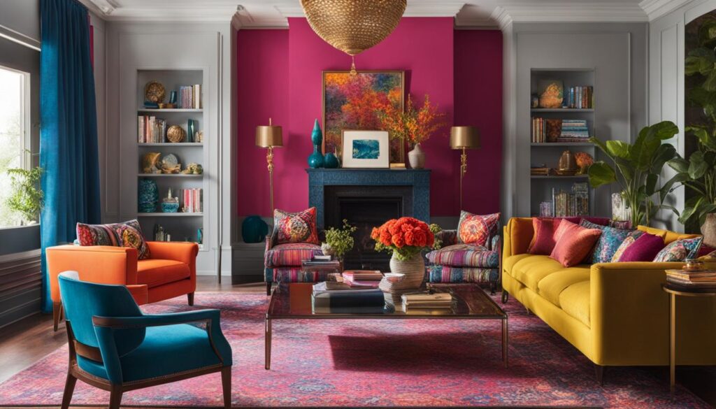 Vibrant Colors in Maximalist Interiors