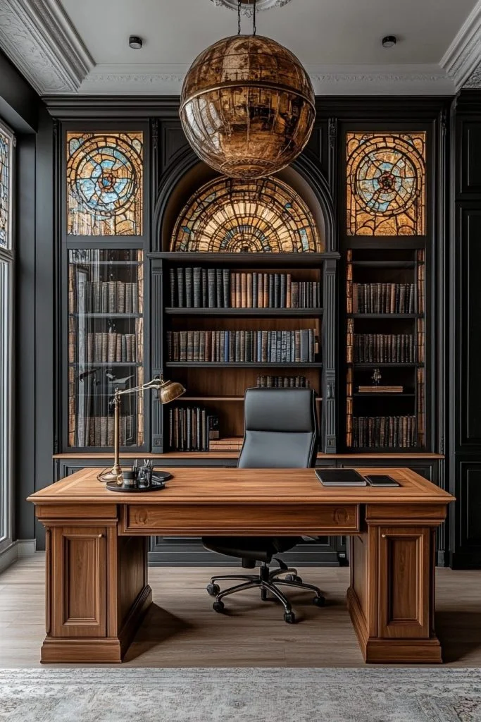 Neo-Victorian Home Office