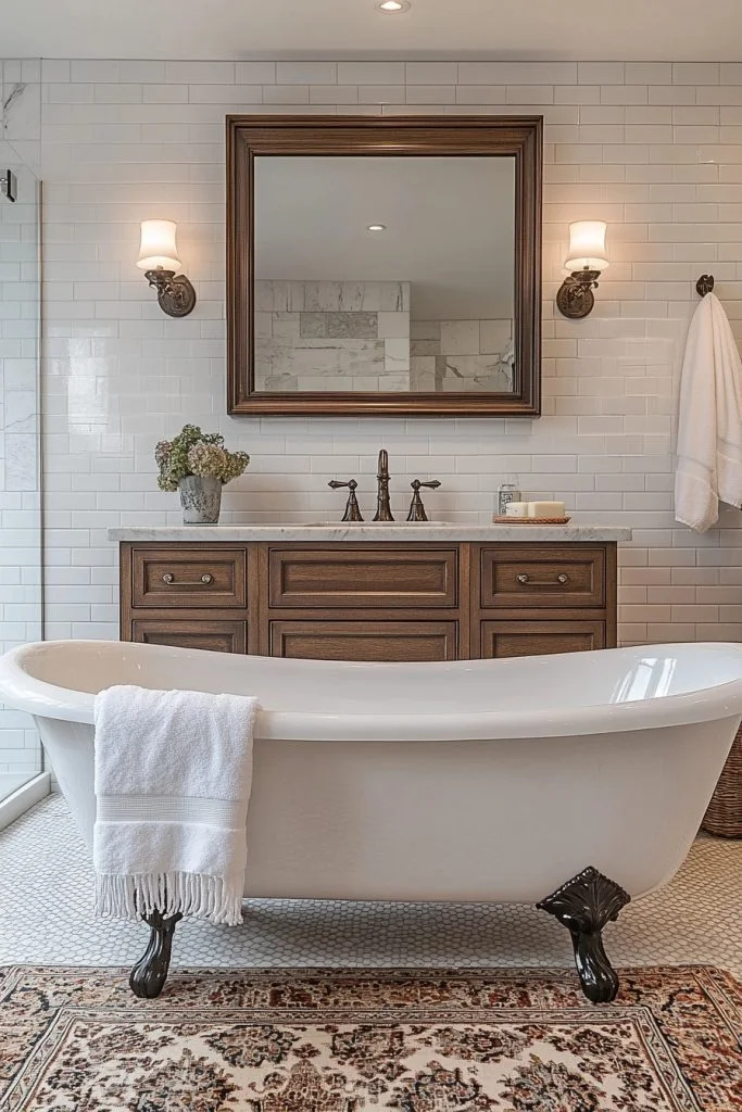 Victorian Fusion Bathroom