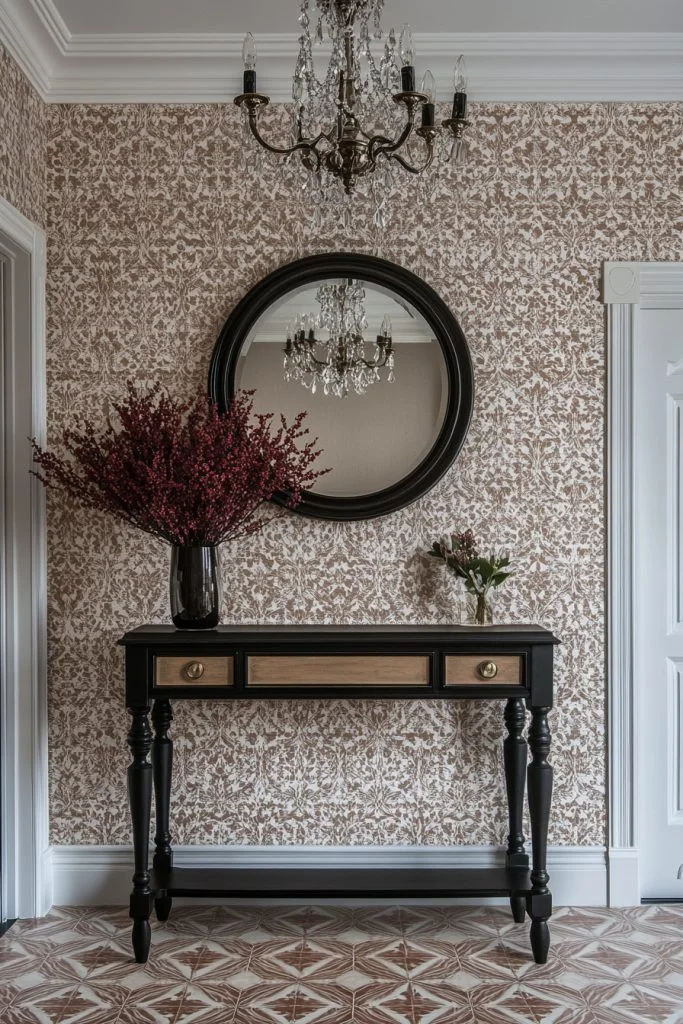 Modern Victorian Entryway