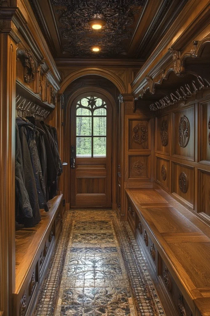 New Victorian Mudroom