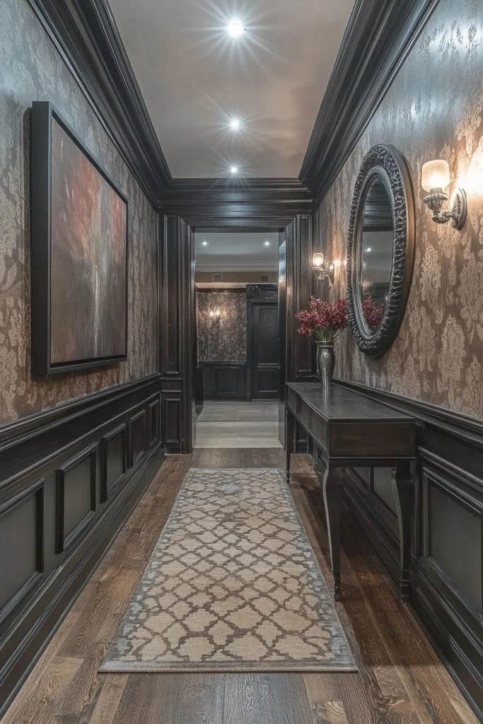 Modern Victorian Hallway