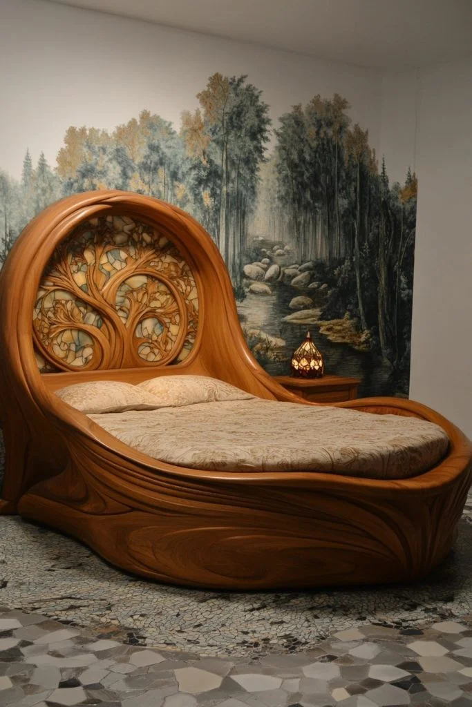 Art Nouveau Bedroom