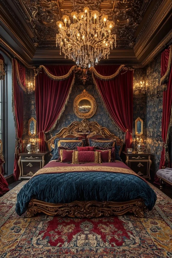Louis XIV Regal Bedroom