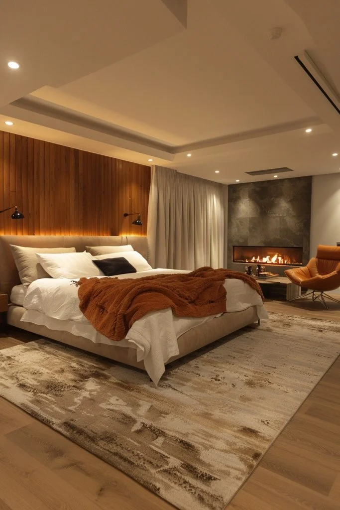 High-Tech and Smart Fireplace Features