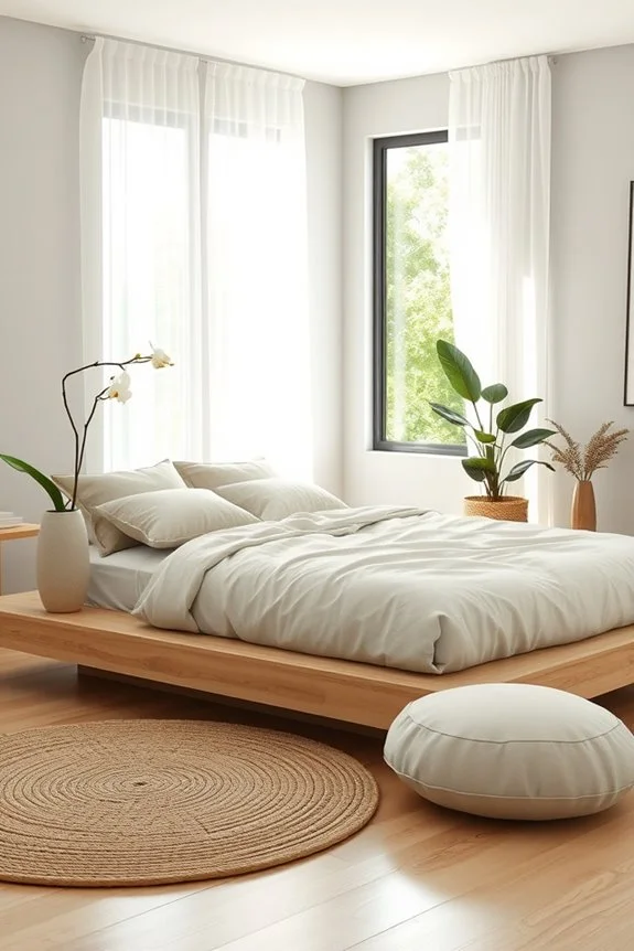 calming bedroom zen space