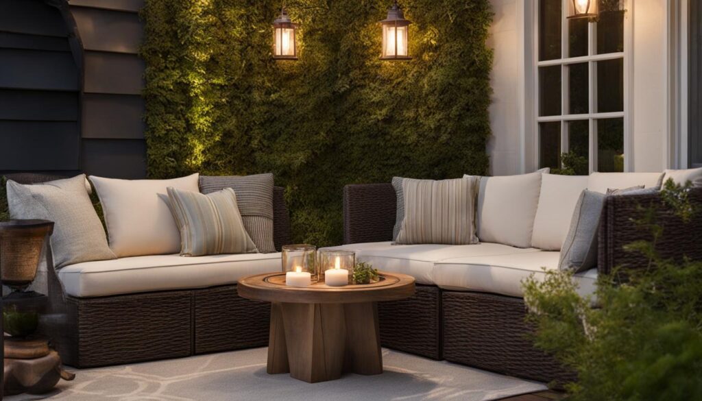Cozy Nook in Outdoor Space