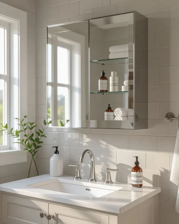 stylish storage solution mounted