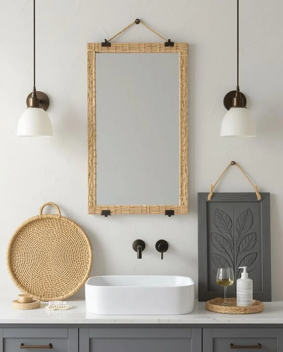 seasonal mirror frame covers