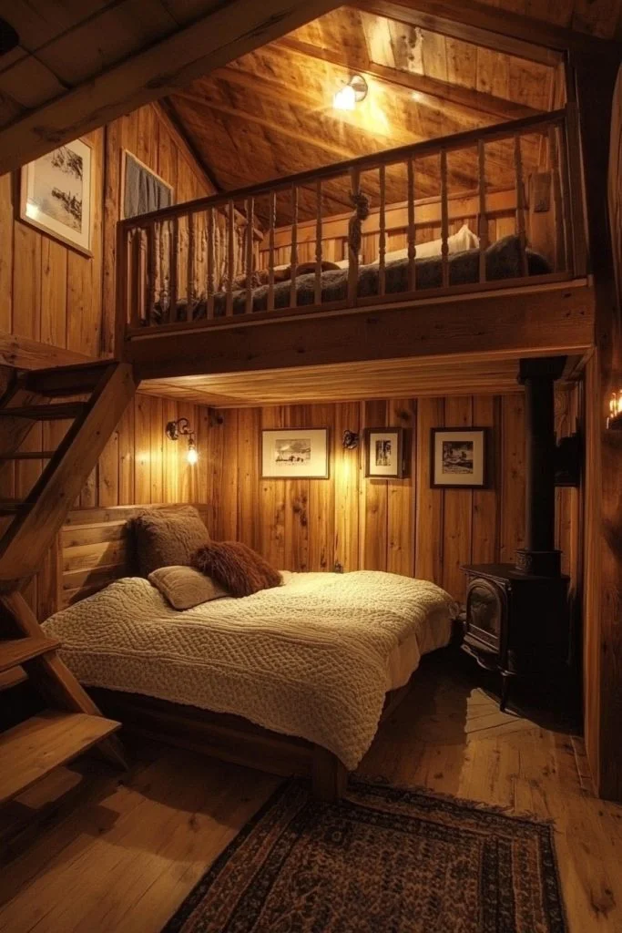 Snug Cabin Loft Design