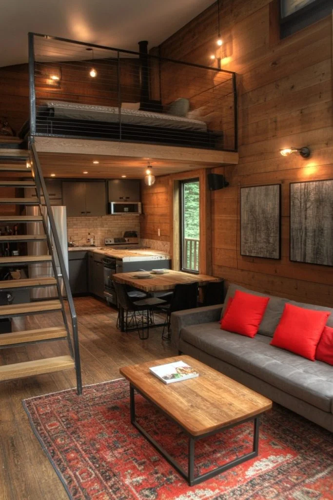 Modern Cabin Loft
