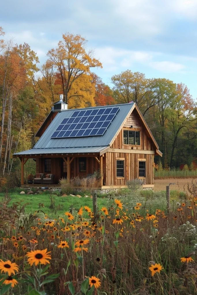 Off-Grid Tiny Barn