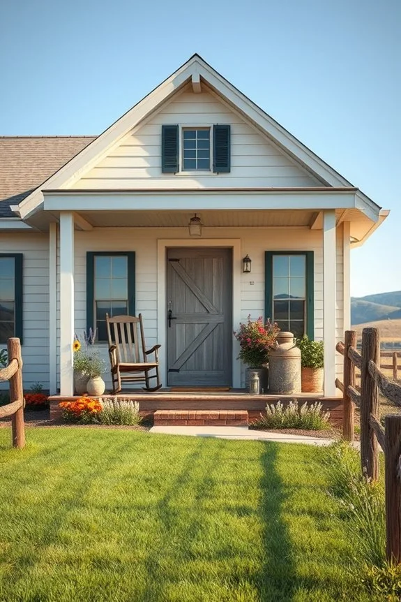 farmhouse charm through decor