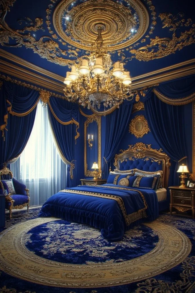 Royal Blue Regal Quarters