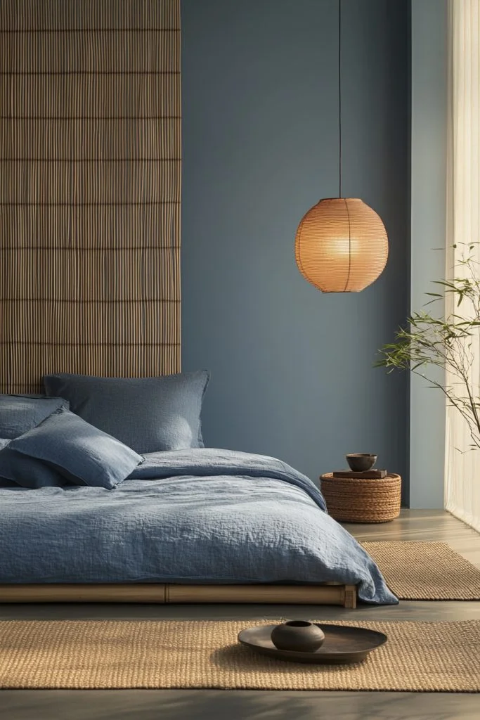 Peaceful Blue Zen Sanctuary