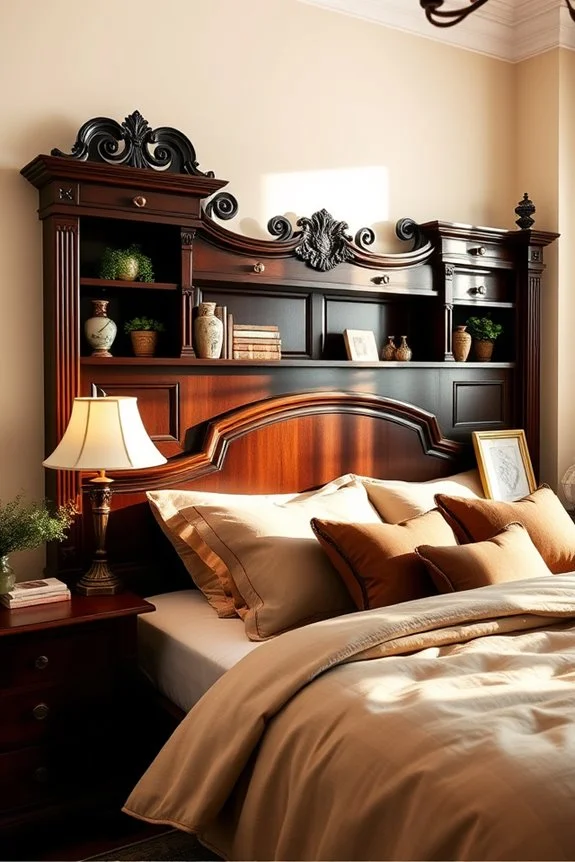 stylish storage headboards solution