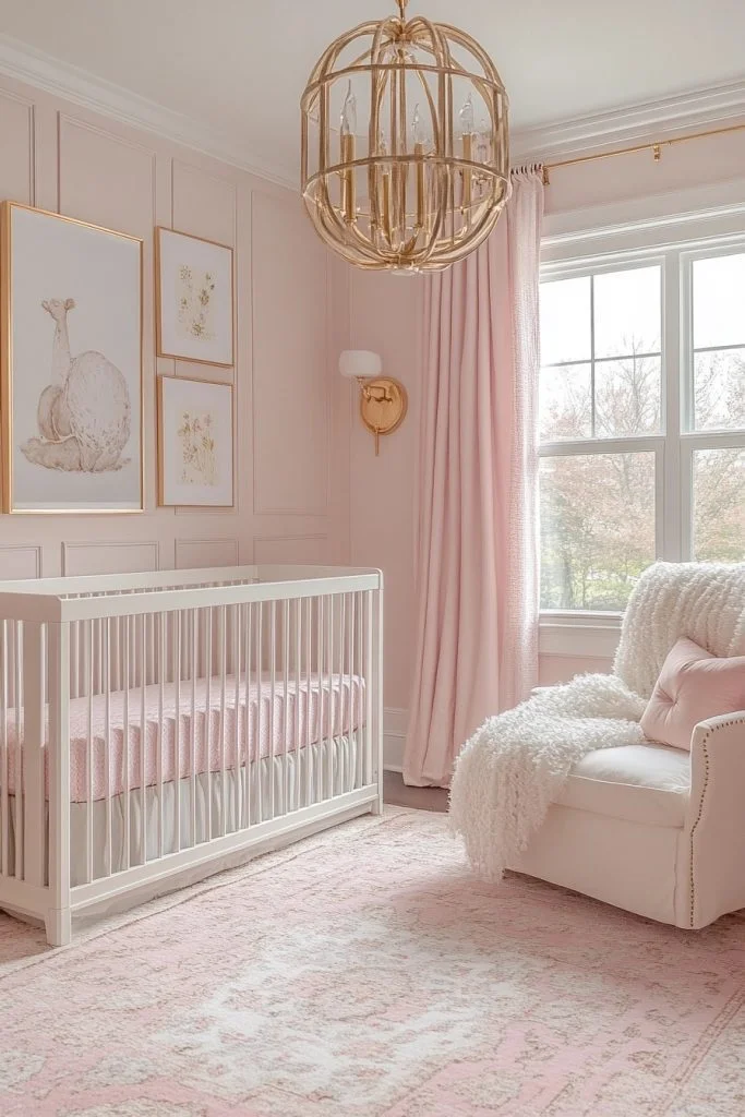 Pink and Gold Elegance