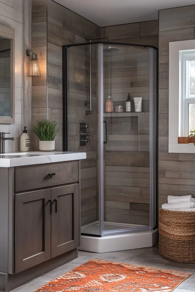 Space-Saving Loft Bathroom