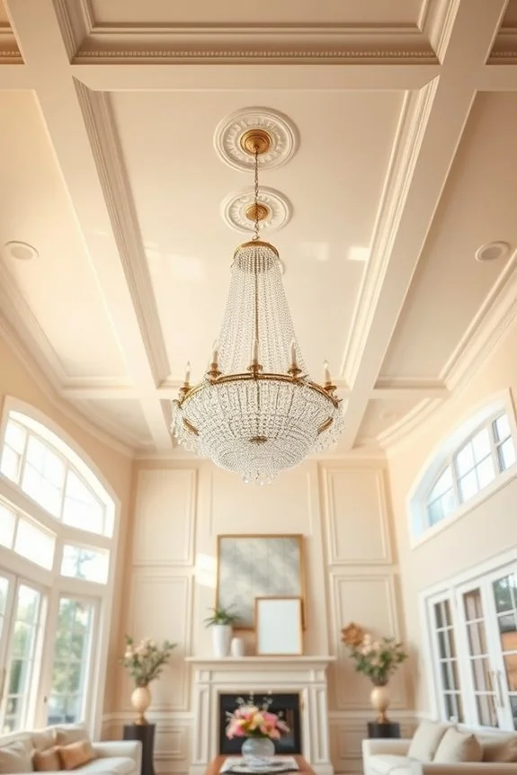 warm versatile ceiling color