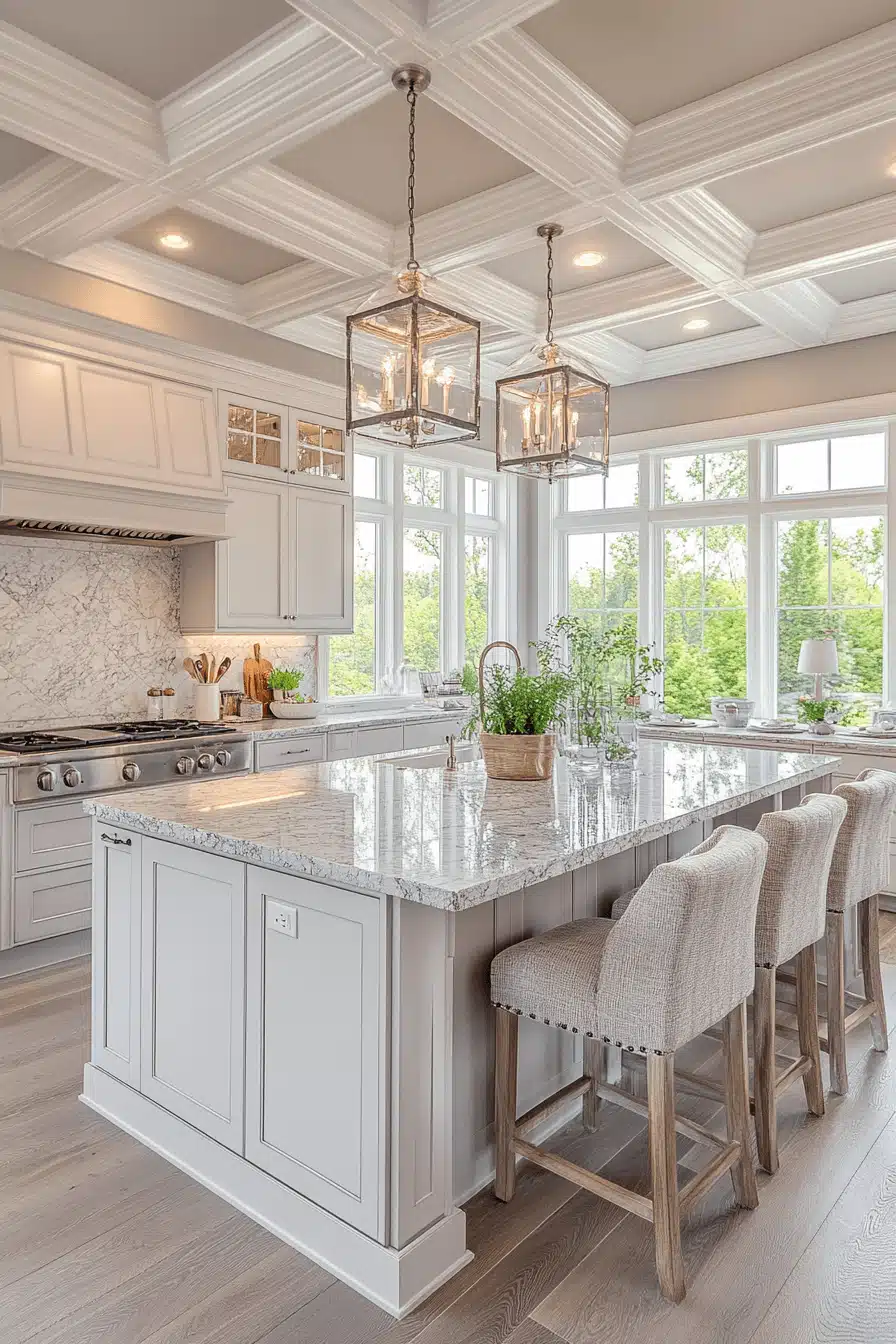 light gray kitchen cabinets