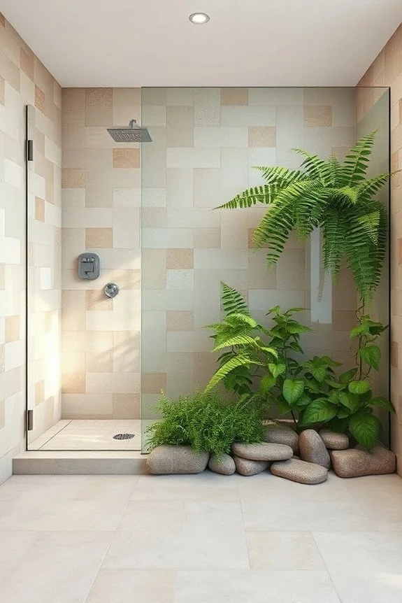 revitalizing nature inspired bathroom design