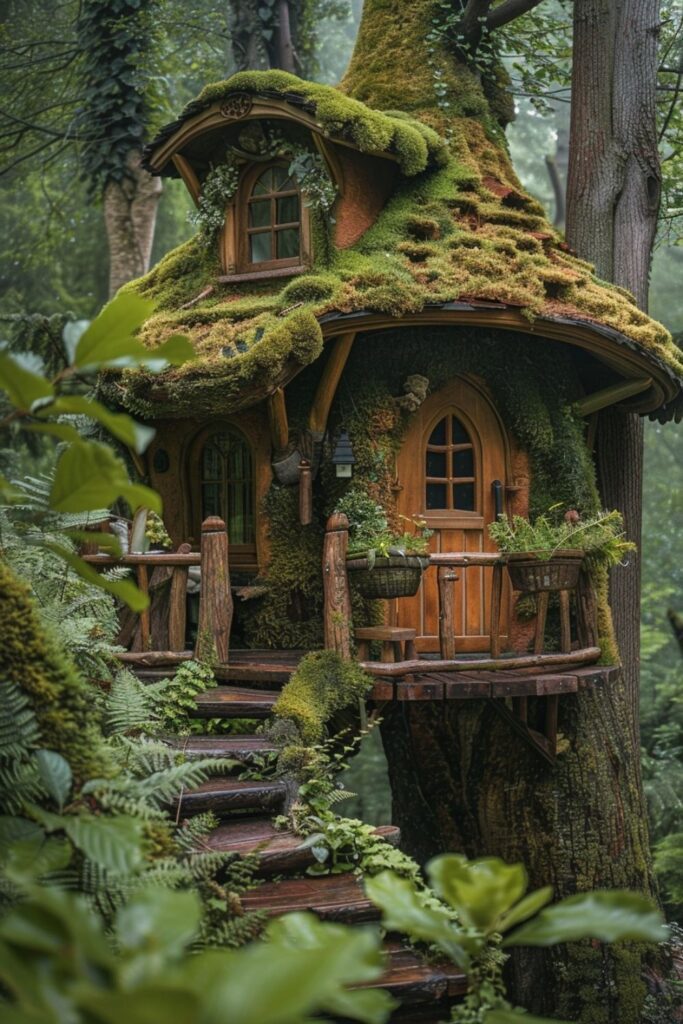 cozy treehouse