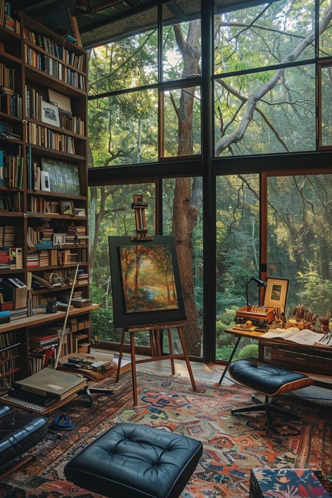artistic treehouse studio