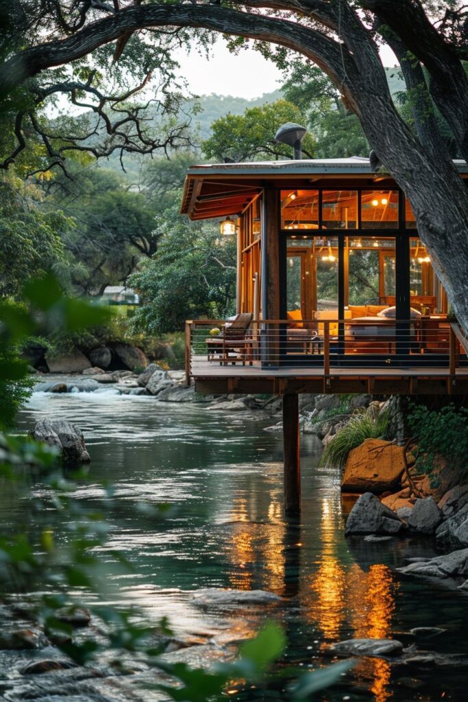 river view treehouse