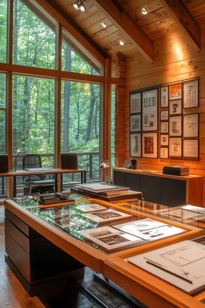 Geometric Modern Architectural Office