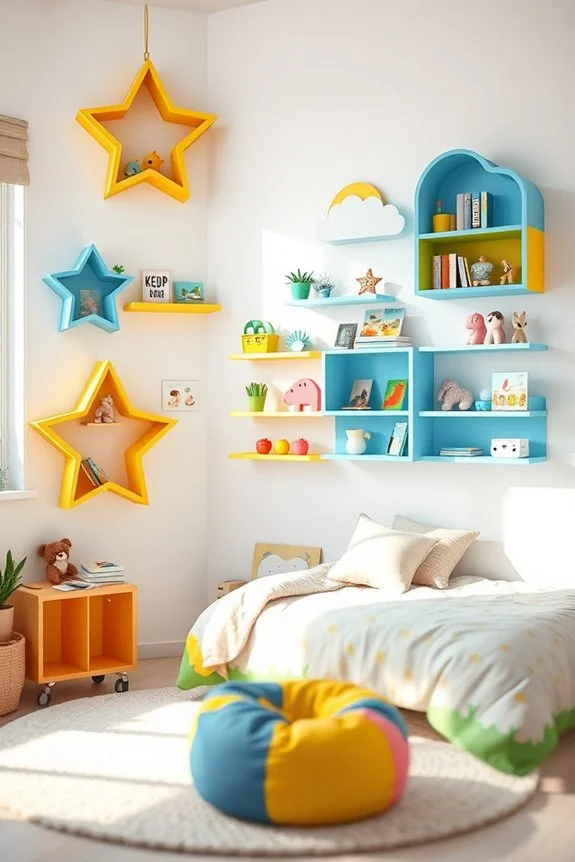 colorful functional storage solution