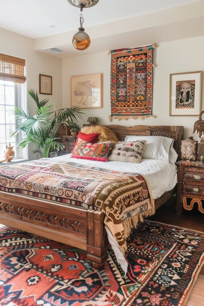 Cultural Boho Bedroom