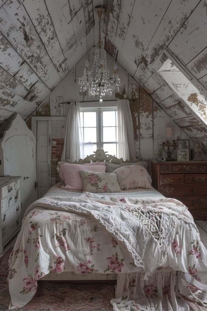 Shabby Chic Romantic Attic